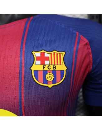 Camiseta Barcelona Primera Equipacion 25/26 Jugador
