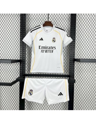 Camiseta Real Madrid 1a Equipacion 25/26 niños   