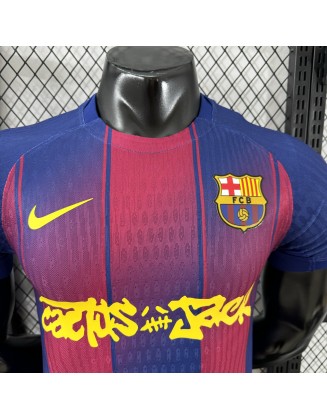 Camiseta Barcelona Primera Equipacion 25/26 Jugador