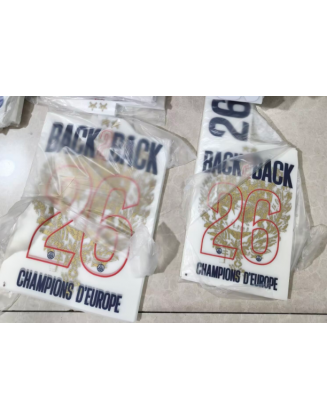 Camiseta de campeón del PSG 25/26 versión jugador 